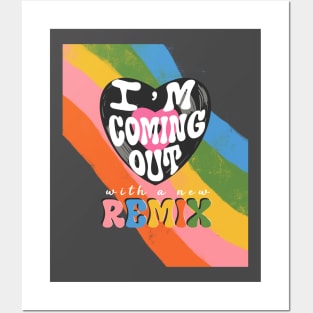 LGBTQ Coming Out Posters and Art